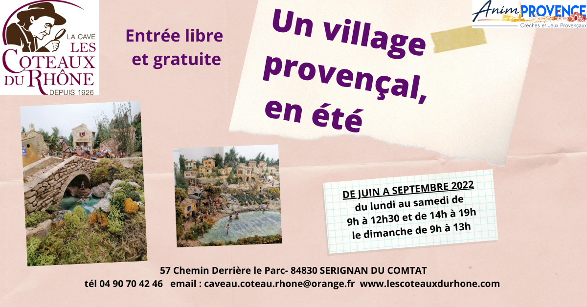 Un village l't en Provence  - dition 2022