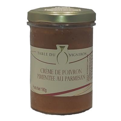 Crème de Poivron pimentée au Parmesan - 180 g