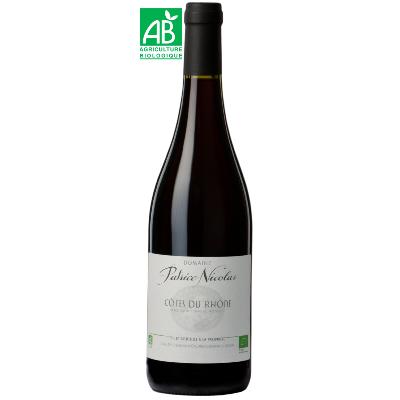 AOP Côtes du Rhône BIO Rouge Domaine Patrice Nicolas 2022 - 75 cl