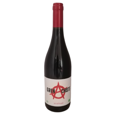 Vin de France Rouge BIO - Grenachiste 2021 - 75 cl - Sans Soufre Ajouté